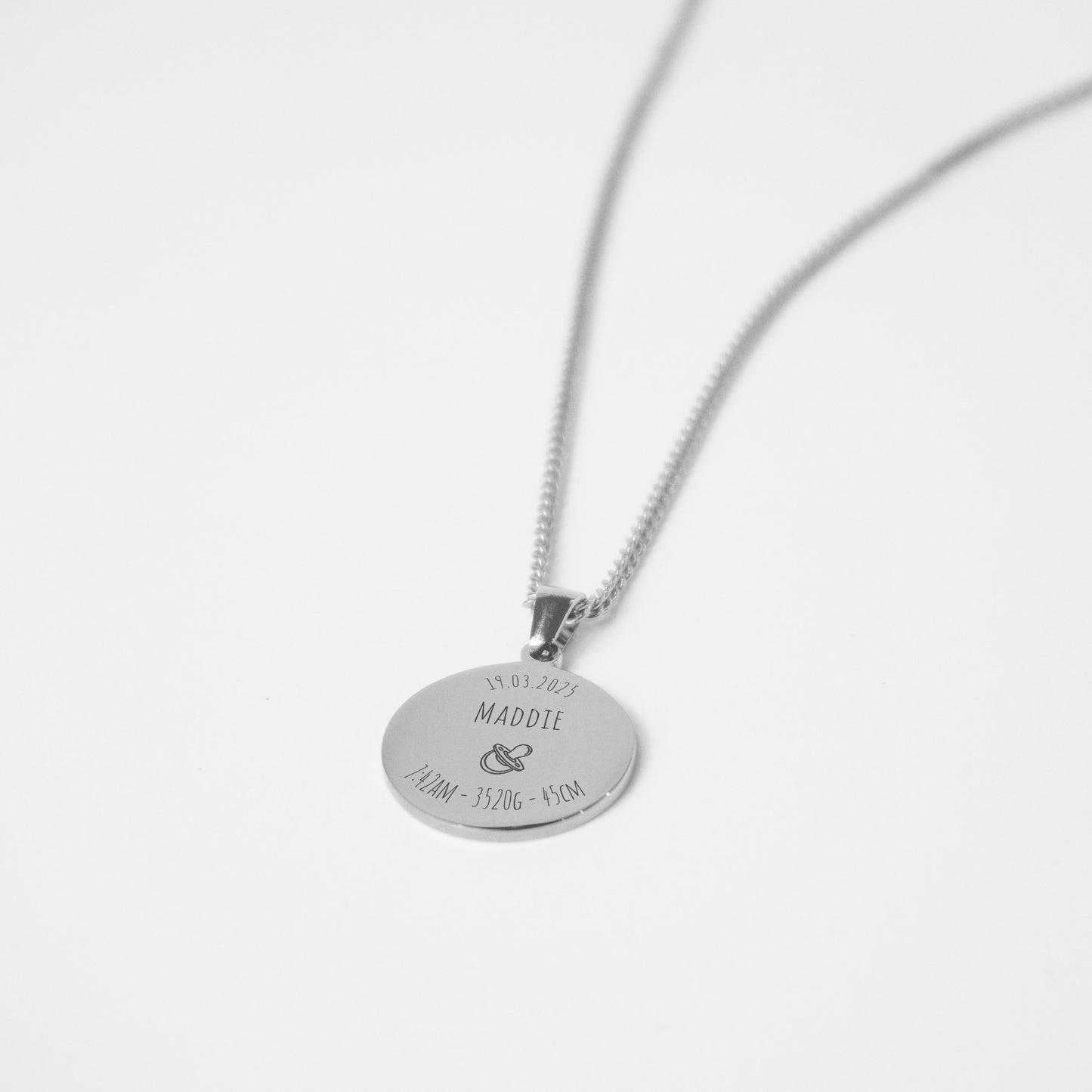 Birth Necklace | Dummy