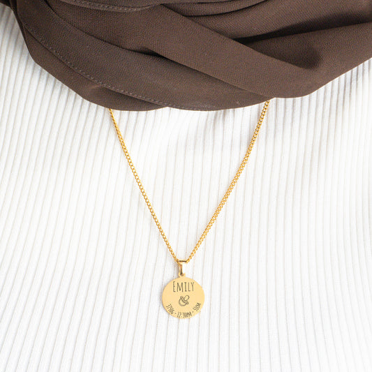 Birth Necklace | Dummy