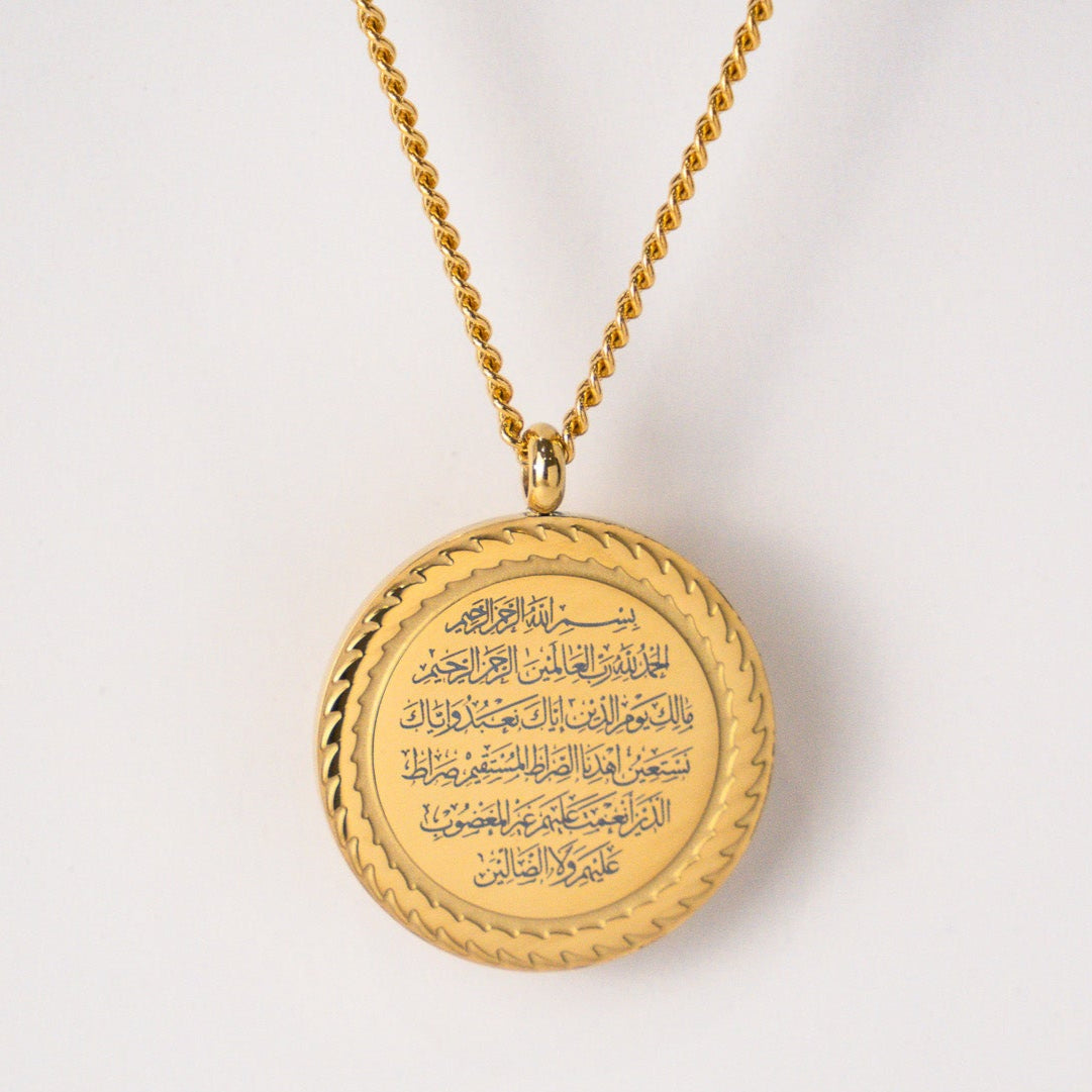 Surat Al-Fatihah Necklace | Round