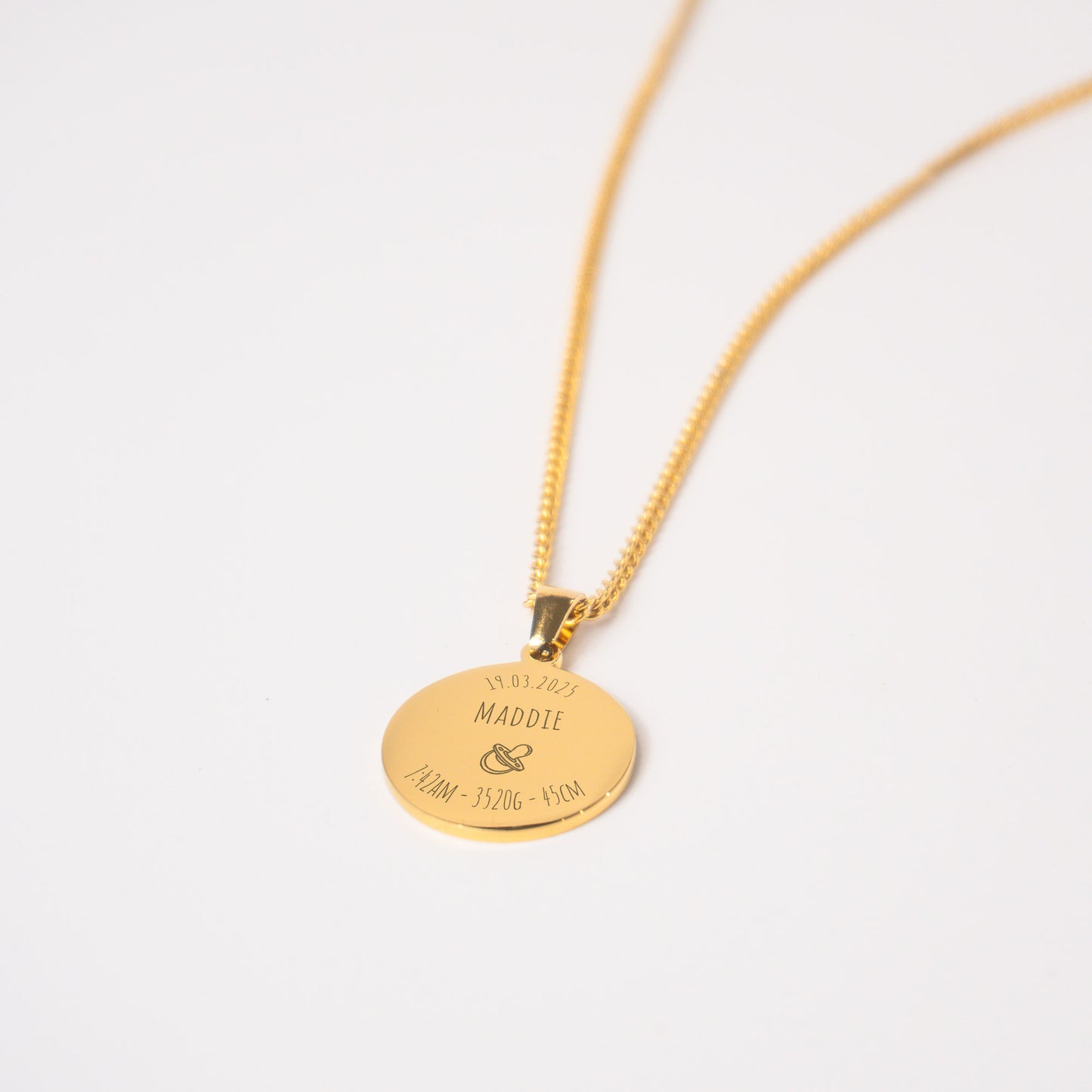 Birth Necklace | Dummy