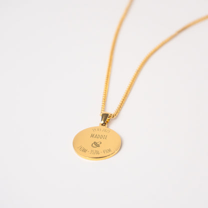 Birth Necklace | Dummy